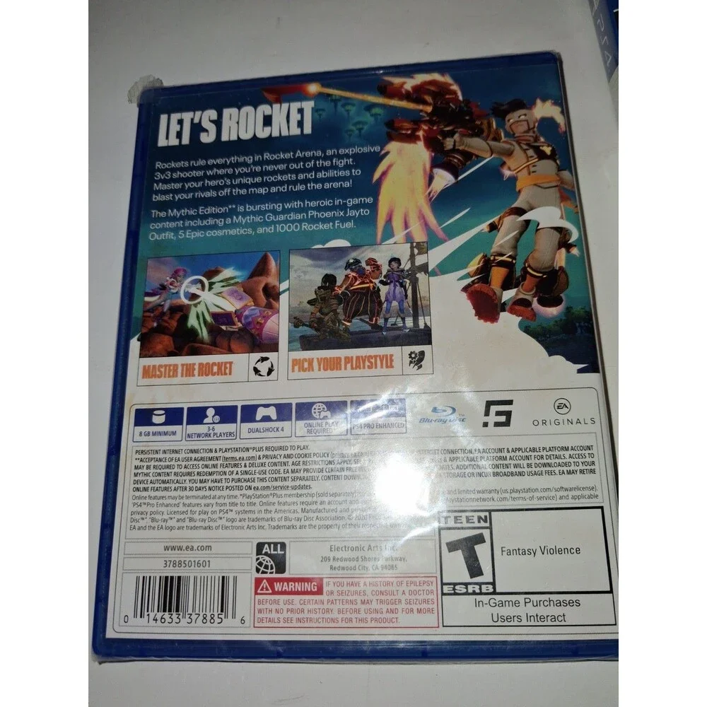 PS4 Game Lot Rocket Arena Mythic Edition Anthem Destiny 2 Bundle
